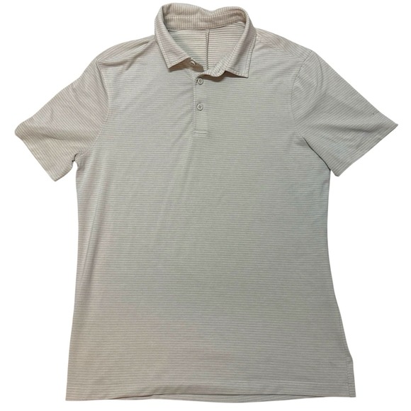 lululemon athletica Other - lululemon athletica Cream Polo Shirt
